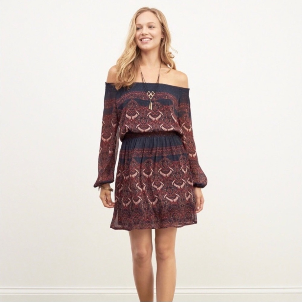 Abercrombie off shoulder dress.